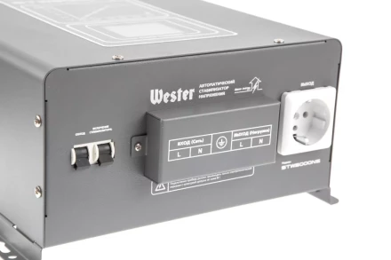 Стабилизатор напряжения WESTER STW5000NS купить в Губкинске