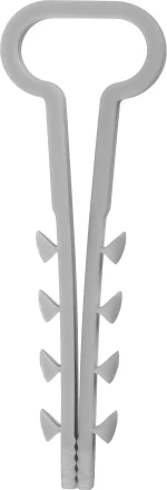 ЗУБР ДХ-П, 12 мм, нейлон, 100 шт, дюбель-хомут для плоского кабеля (30912-12) купить в Губкинске