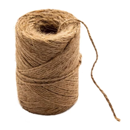 Шнур банковский джутовый 100 м, в диспенсере, вес 120 гр +- 10%, Россия Сибртех 94156 купить в Губкинске