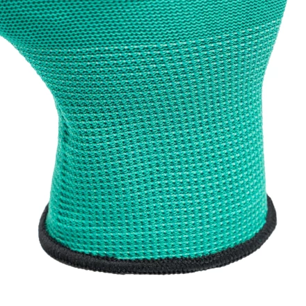 Перчатки полиэфирные с чёрным нитрильным покрытием, размер 9, 13 класс вязки// Palisad 678655 купить в Губкинске