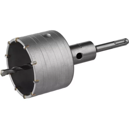 Коронка ЗУБР буровая, коническая посадка центрирующего сверла, SDS-Plus хвостовик, в сборе, 80мм 2918-80_z01 купить в Губкинске