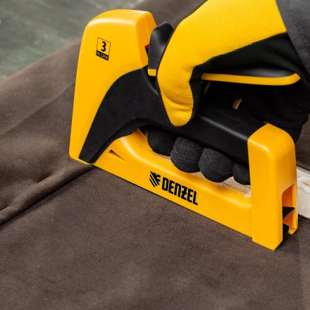 Скобы, 10 мм, для мебельного степлера, тип 53, 2000 шт. Denzel 41102 купить в Губкинске