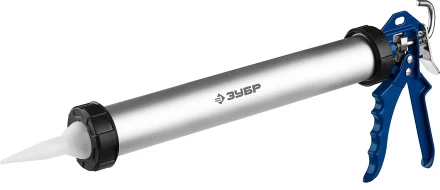 Пистолет для герметика ЗУБР &quot;ПРОФЕССИОНАЛ&quot;, закрытый, алюминиевый корпус, 600мл 06633-60 купить в Губкинске