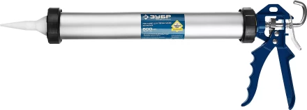 Пистолет для герметика ЗУБР &quot;ПРОФЕССИОНАЛ&quot;, закрытый, алюминиевый корпус, 600мл 06633-60 купить в Губкинске