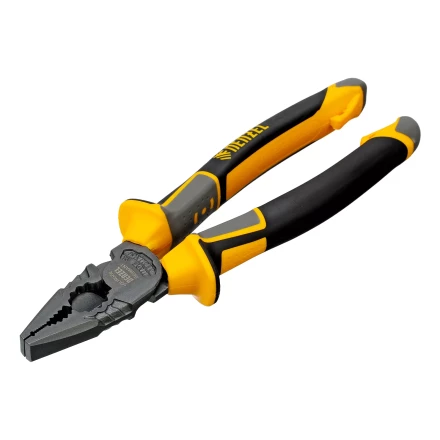 Плоскогубцы комбинированные 205 мм Denzel 17082, трехкомпонентные рукоятки купить в Губкинске