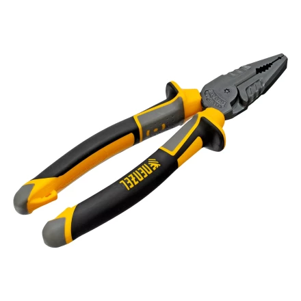 Плоскогубцы комбинированные 205 мм Denzel 17082, трехкомпонентные рукоятки купить в Губкинске