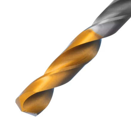 Сверло спиральное по металлу Denzel 7,5 x 109 мм, Р6М5, Golden Tip, 718238 купить в Губкинске