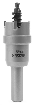 ТСТ коронка MESSER 22X5 с центрирующим сверлом и толкающей пружиной купить в Губкинске