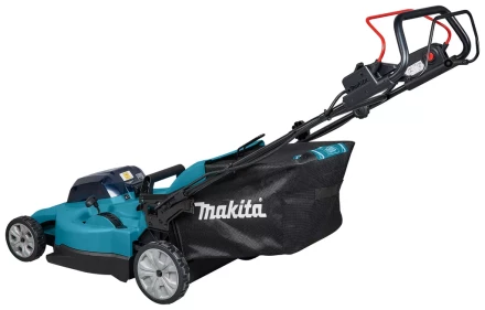Аккумуляторная газонокосилка самоходная 53см, 2х18V Makita DLM539CT2 (2*5 Ач, ЗУ) купить в Губкинске