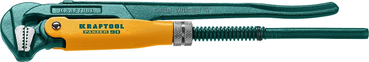 Ключ трубный с прямыми губками KRAFTOOL PANZER-90 2734-05 купить в Губкинске