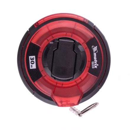 Рулетка геодезическая 30 м х 12,5 мм закрытый корпус стальная лента односторонняя шкала Pro Matrix 31281 купить в Губкинске