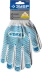 ЗУБР ТОЧКА+, S-M, х/б перчатки с покрытием из ПВХ-геля, противоскользящие, точки увеличенного размера, 13 класс, Профессионал (11451-S) купить в Губкинске