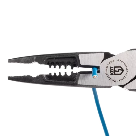 Мультитул-длинногубцы диэлектрические КВТ 200 мм, серия СТАНДАРТ (87298) купить в Губкинске