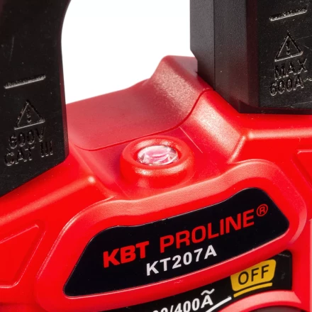 Токовые клещи цифровые КВТ KT 207A с True RMS (91919) купить в Губкинске