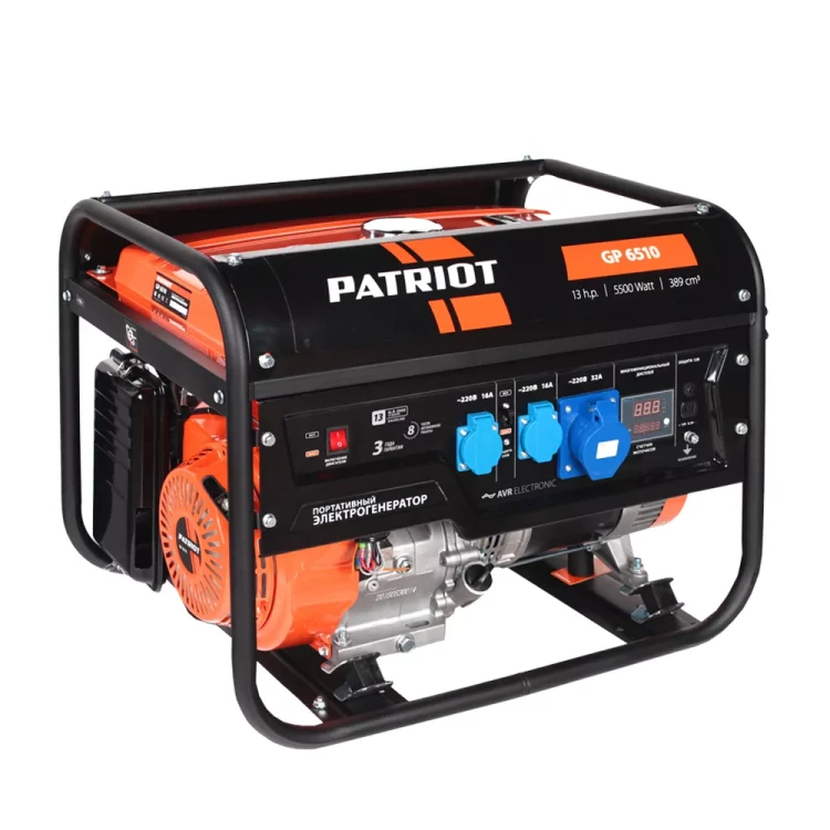 Генератор бензиновый PATRIOT GP 6510 купить в Губкинске