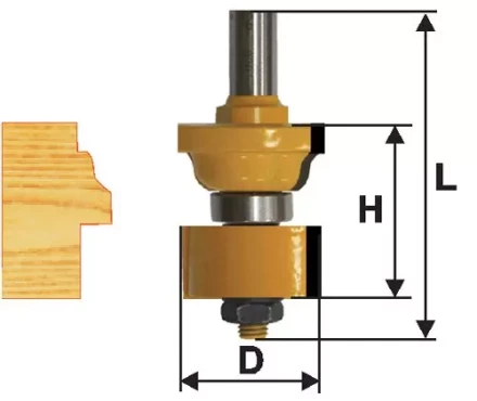 Фреза комб универсальная ф35х26мм хв 12мм 10616 купить в Губкинске