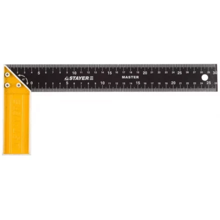 Угольник STAYER "MASTER" столярный, стальное полотно, 300мм 3430-30_z01 купить в Губкинске