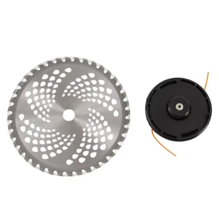 Триммер бензиновый DTL-43, 43 см3, неразъемная штанга, состоит из 2 частей Denzel 96263 купить в Губкинске