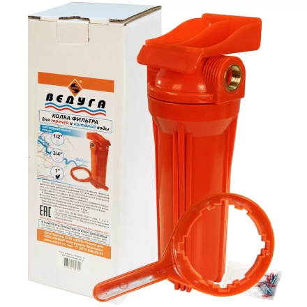 Колба фильтра ВЕДУГА 10 1 для горячей воды 69335 купить в Губкинске
