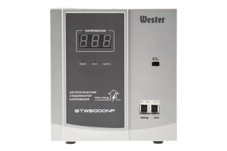 Стабилизатор напряжения WESTER STW5000NP купить в Губкинске