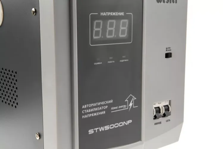 Стабилизатор напряжения WESTER STW5000NP купить в Губкинске