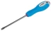 Отвертка ЗУБР, Cr-V сталь, трехкомпонентная рукоятка, цветовая индикация типа шлица, SL, 5,5x100мм 25251-5.5-100 купить в Губкинске