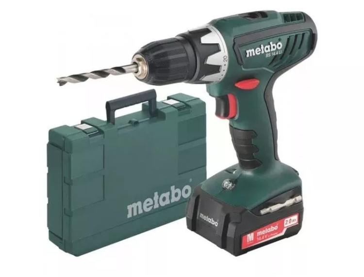 Аккумуляторная дрель BS 14,4 METABO купить в Губкинске