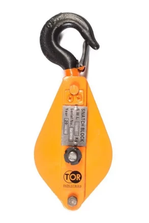 Блок монтажный однорольный с  крюком TOR HQG(L) K1-0,5 т с откидной щекой (K) 1048146 купить в Губкинске