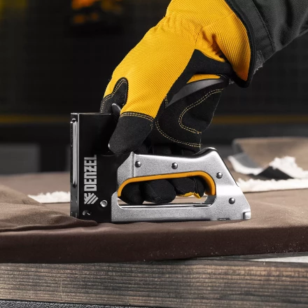 Скобы Denzel 12 мм, для мебельного степлера, тип 53, 2000 шт. 41103 купить в Губкинске