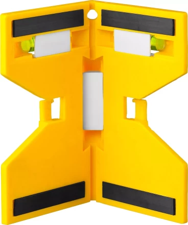 Уровень-угольник STAYER &quot;MASTER&quot; &quot;POSTLevel&quot; пластмассовый с магнитом, 3 ампулы 3456_z01 купить в Губкинске