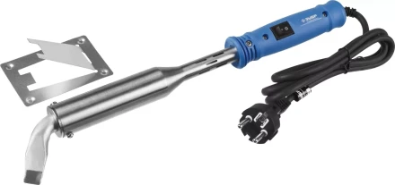 Паяльник ЗУБР &quot;ПРОФЕССИОНАЛ&quot;, с выключателем, пластмассовой рукояткой и долговечным жалом, 300Вт, клин 55301-300 купить в Губкинске