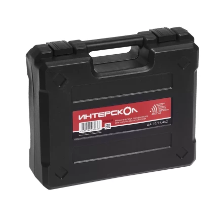 Аккумуляторная дрель-шуруповерт ИНТЕРСКОЛ ДА-10/14,4Л2 Li-ion АПИ 2х1.5Ач купить в Губкинске