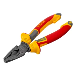 Плоскогубцы комбинированные Denzel 17085, диэлектрические трехкомпонентные рукоятки до 1000 В, 165 мм