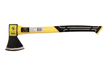 Топор валочный 1000 грамм с фиберглассовой рукояткой Энкор 23077 купить в Губкинске