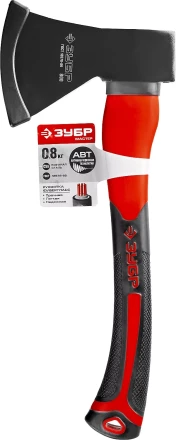 Топор ЗУБР &quot;МАСТЕР&quot; кованый с двухкомпонентной стеклопластиковой рукояткой, 0,8кг 2061-08 купить в Губкинске