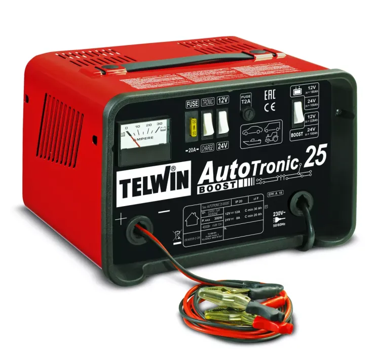 Зарядное устройство Telwin AUTOTRONIC 25 BOOST 230V 12V/24V купить в Губкинске