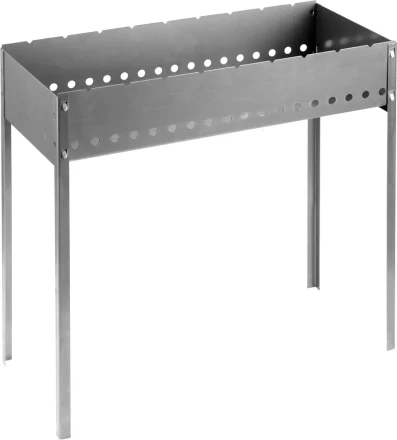 Мангал  GRINDA &quot;BARBECUE&quot;, усиленный, толщина 1,5мм, 700х300х700мм 427783 купить в Губкинске