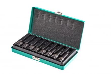 Набор ударных торцевых головок TORX 1/2&quot;,  в кейсе 8 шт Stels 13999 купить в Губкинске