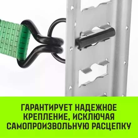 Кольцо для такелажной рейки HITCH ER405 E-Track черное (SZ067444) купить в Губкинске