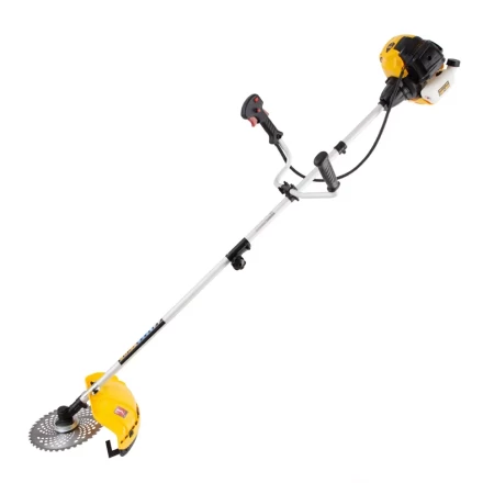 Триммер бензиновый DTL-33S, 33 см3, разъемная штанга, состоит из 2 частей Denzel 96262 купить в Губкинске