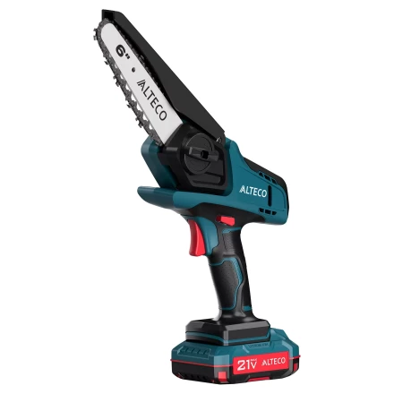 Аккумуляторная цепная мини-пила ALTECO CMC 21-15 75011 купить в Губкинске