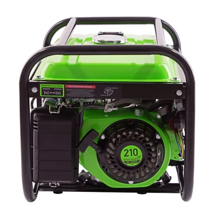 Генератор бензиновый БС-3500Э, 3.2 кВт, 230В, 4-х тактный, 15 л, электростартер Сибртех 94538 купить в Губкинске