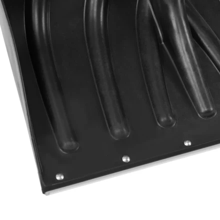 Лопата для уборки снега пластиковая, 490х325х1380 мм, стальной черенок, Palisad 61661 купить в Губкинске