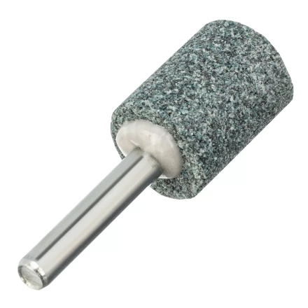 Шарошка абразивная, цилиндр, 19 x 25 мм, для дрели, хвостовик d6 мм, 63С Denzel 76025 купить в Губкинске