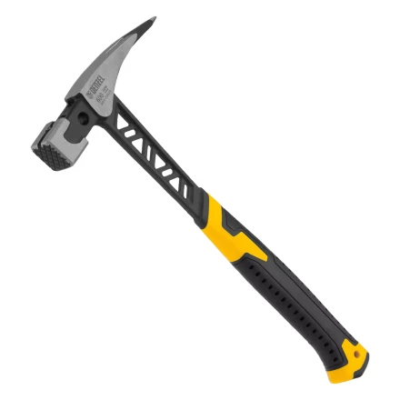 Молоток кровельщика 600 г, цельнокованый, боек с магнитом, двухкомп. обрезин. рук-ка Denzel 10623 купить в Губкинске