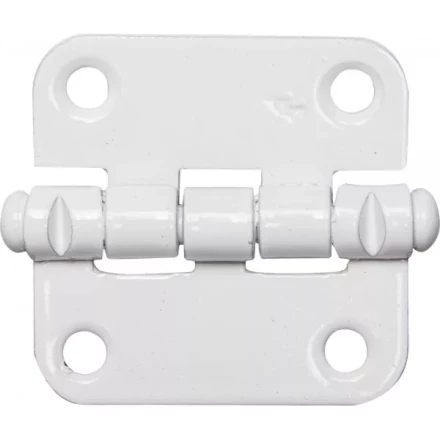 Петля накладная стальная &quot;ПН-40&quot;, цвет белый, универсальная, 40мм 37621-40 купить в Губкинске