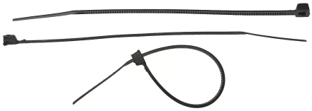 Хомуты ЗУБР нейлоновые, в п/э пакете, тип 7, черные, 2,5ммх150мм, 50шт 4-309037-25-150 купить в Губкинске