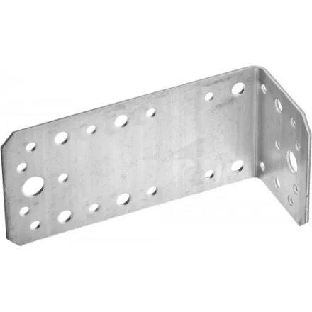 Крепежный уголок ЗУБР &quot;МАСТЕР&quot; асимметричный, 65х50х130мм, 20шт 310155-65 купить в Губкинске