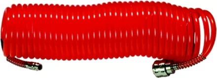Шланг спиральный воздушный 5 м 18 бар с быстросъемными соединениями  MATRIX 57002 купить в Губкинске