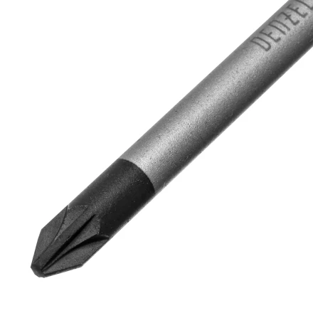 Отвертка, PZ2x100 мм, S2, 3к рукоятка Denzel 122077 купить в Губкинске